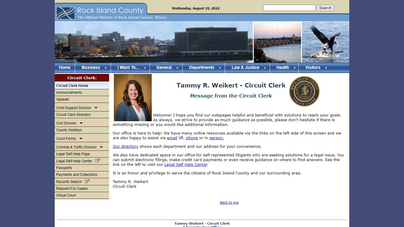 Rock Island County Circuit Clerk - Home Page